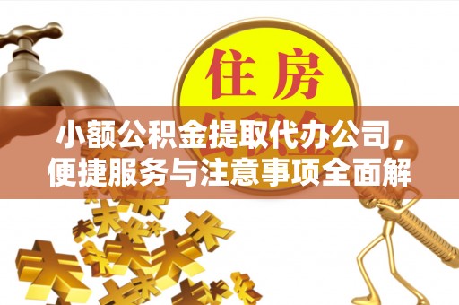 柳东小额公积金提取代办公司，便捷服务与注意事项全面解析