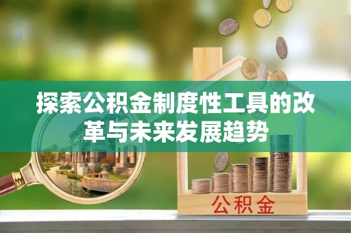 柳东探索公积金制度性工具的改革与未来发展趋势