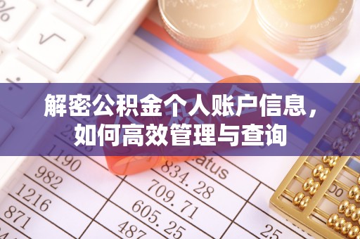 柳东解密公积金个人账户信息，如何高效管理与查询