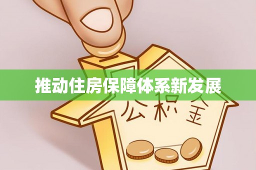 柳东推动住房保障体系新发展