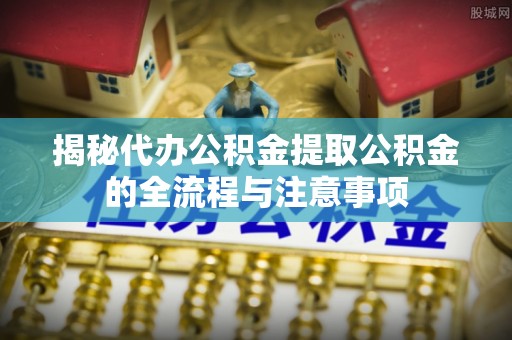 柳东揭秘代办公积金提取公积金的全流程与注意事项