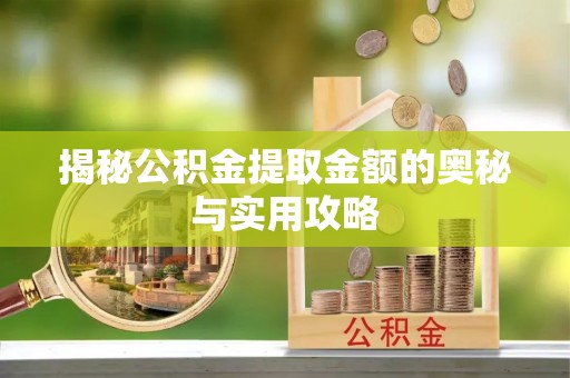 柳东揭秘公积金提取金额的奥秘与实用攻略