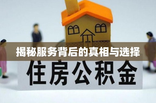 柳东揭秘服务背后的真相与选择