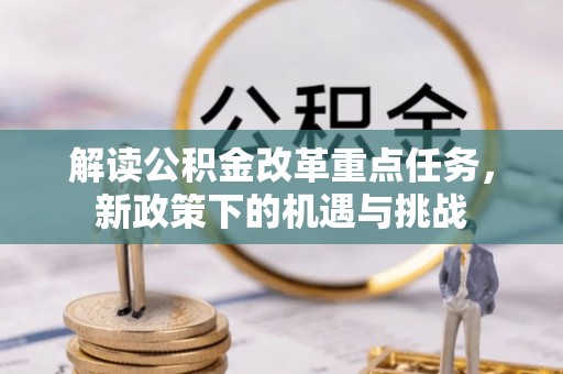 柳东解读公积金改革重点任务，新政策下的机遇与挑战