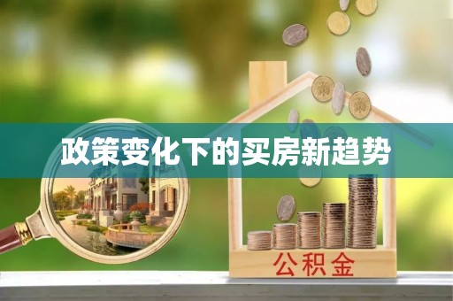 柳东政策变化下的买房新趋势